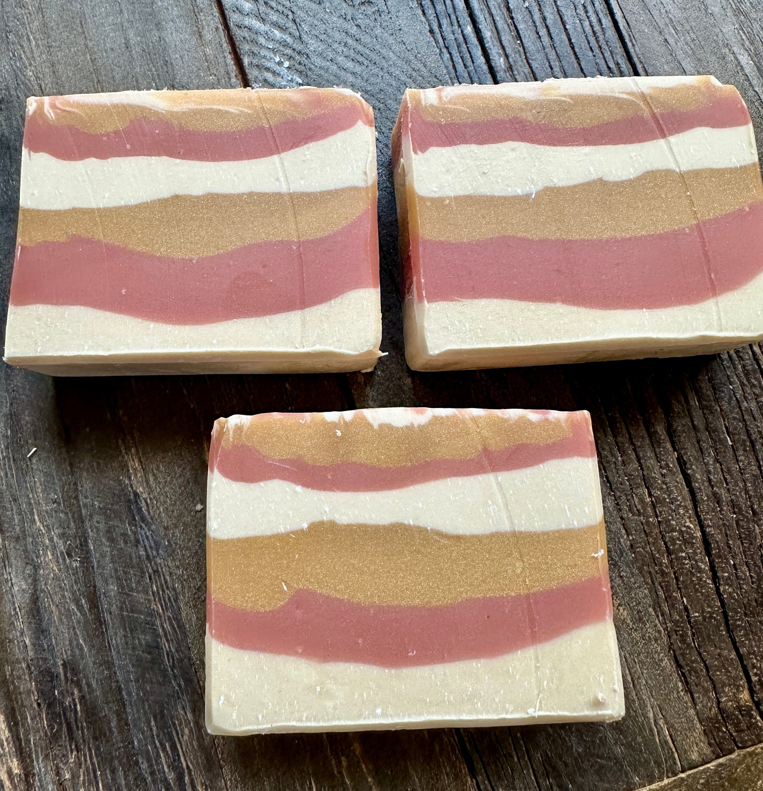 Cranberry Evergreen Goat Milk Soap Autumn Fragrance - Rosetta Creative Boutique
